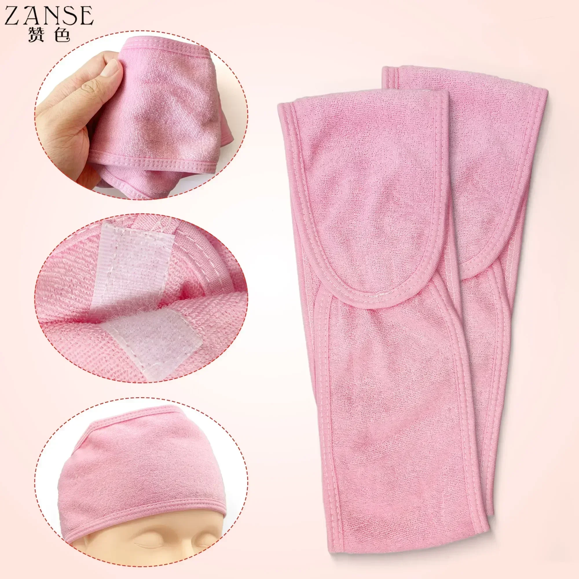 Spa Y Wellness - 1pc Headband Makeup Headscarf for Eyelash
