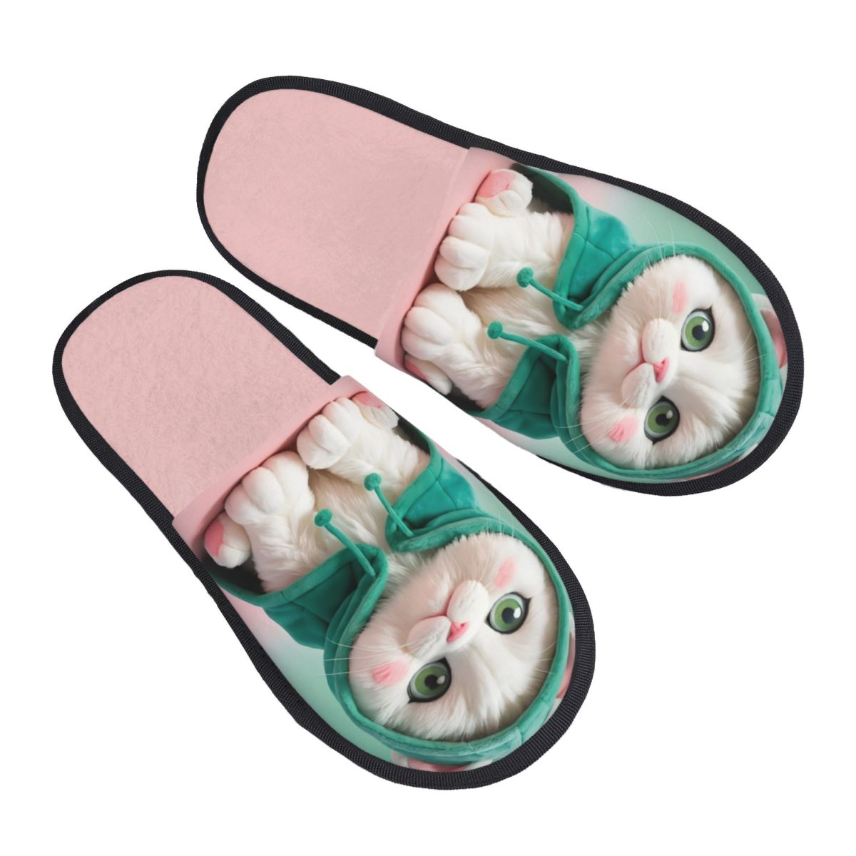 Spa & Wellness Hotel Paradiso - Custom Cute Cat House Slippers Women