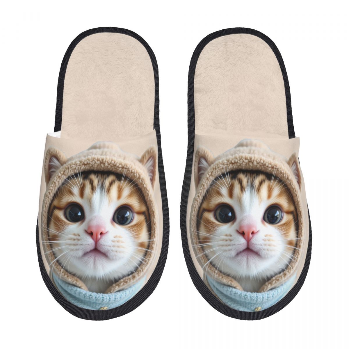 Spa & Wellness Hotel Paradiso - Custom Adorable Kitten Cat House Slippers