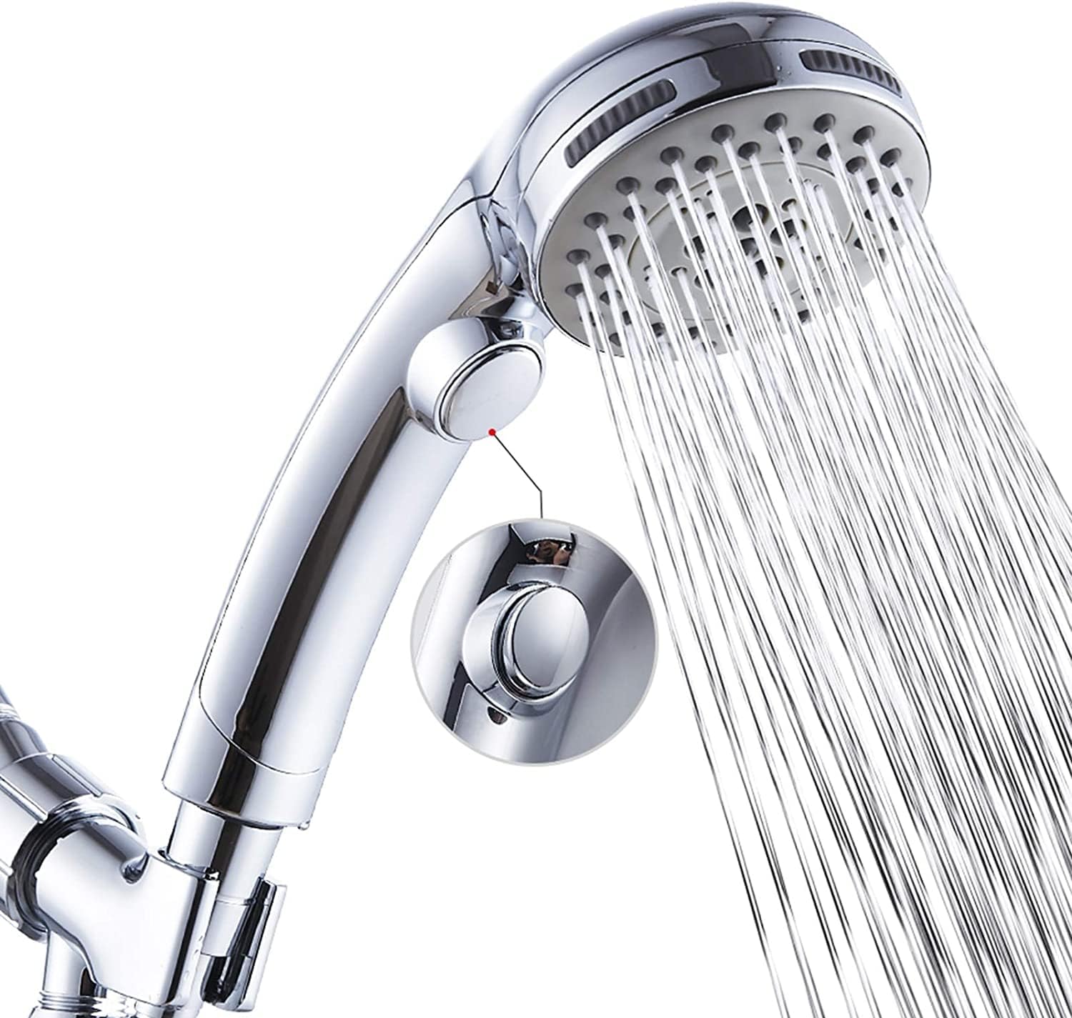 High Pressure Shower Head with - Spa & Wellness Hotel Paradiso recensie en prijs