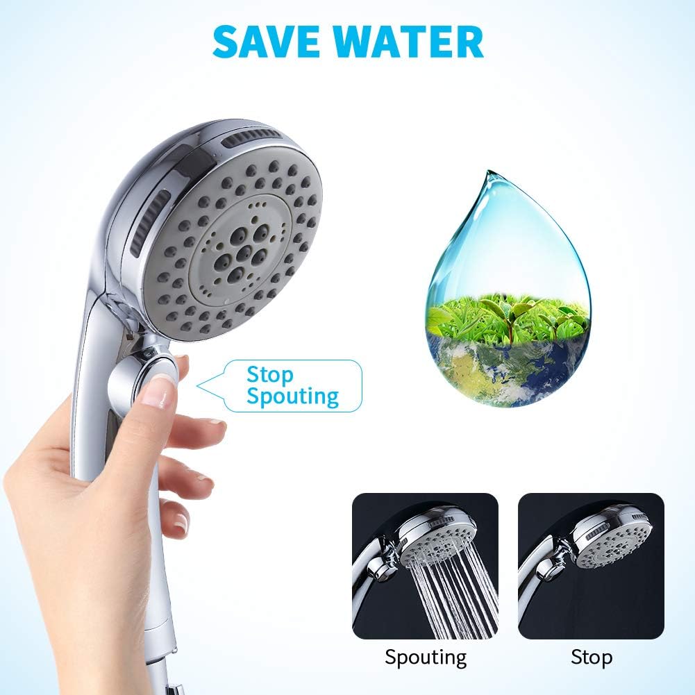 High Pressure Shower Head with - Spa & Wellness Hotel Paradiso recensie en prijs