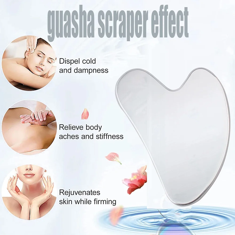 Gua Sha Facial Massage Stainle - Spa Y Wellness recensie en prijs