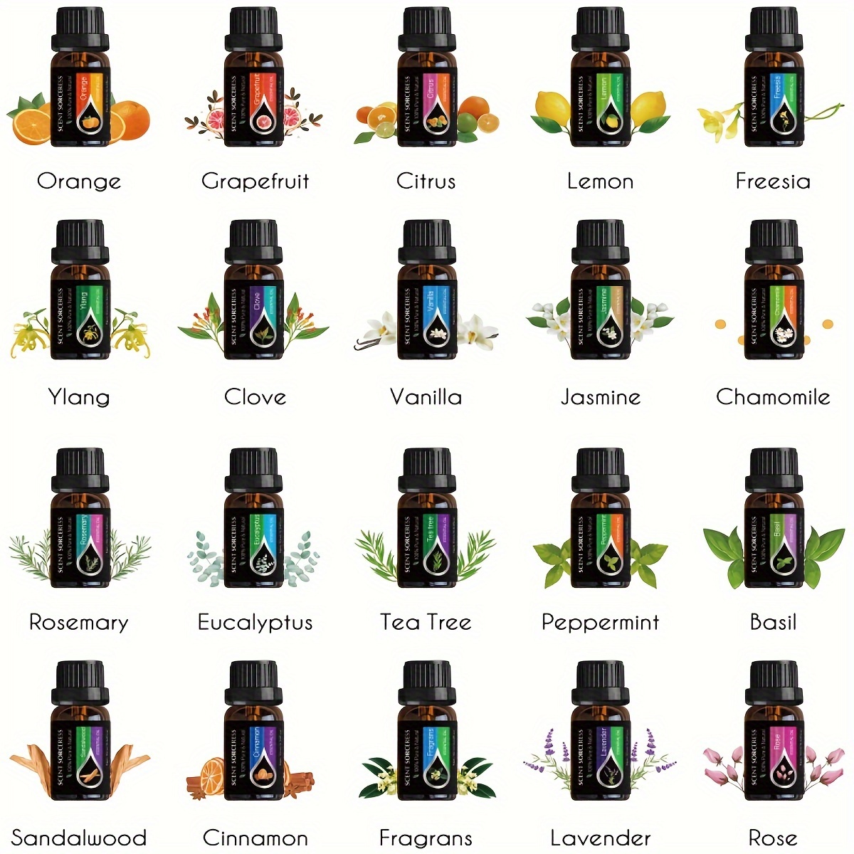 20pcs/set Essential Oil Set La - Spa Y Wellness recensie en prijs