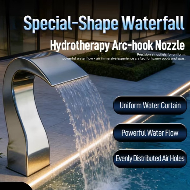 Stainless Steel Arc Hook Nozzl - Spa & Wellness Hotel Paradiso recensie en prijs