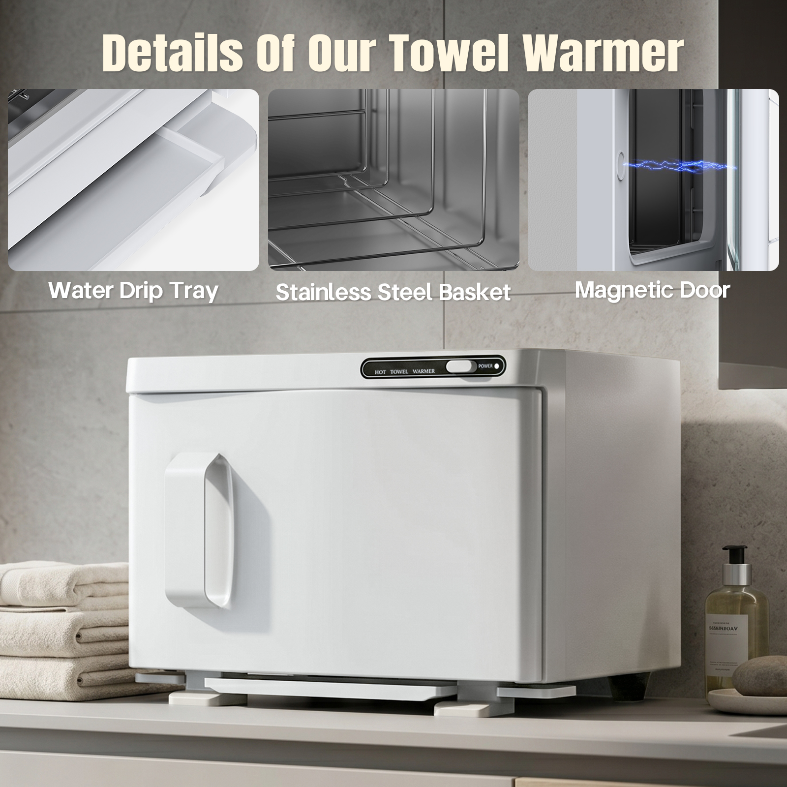 Hot Towel Warmer,8L Capacity T - Spa Y Wellness recensie en prijs