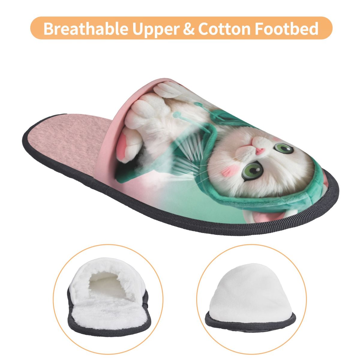 Custom Cute Cat House Slippers - Spa & Wellness Hotel Paradiso recensie en prijs