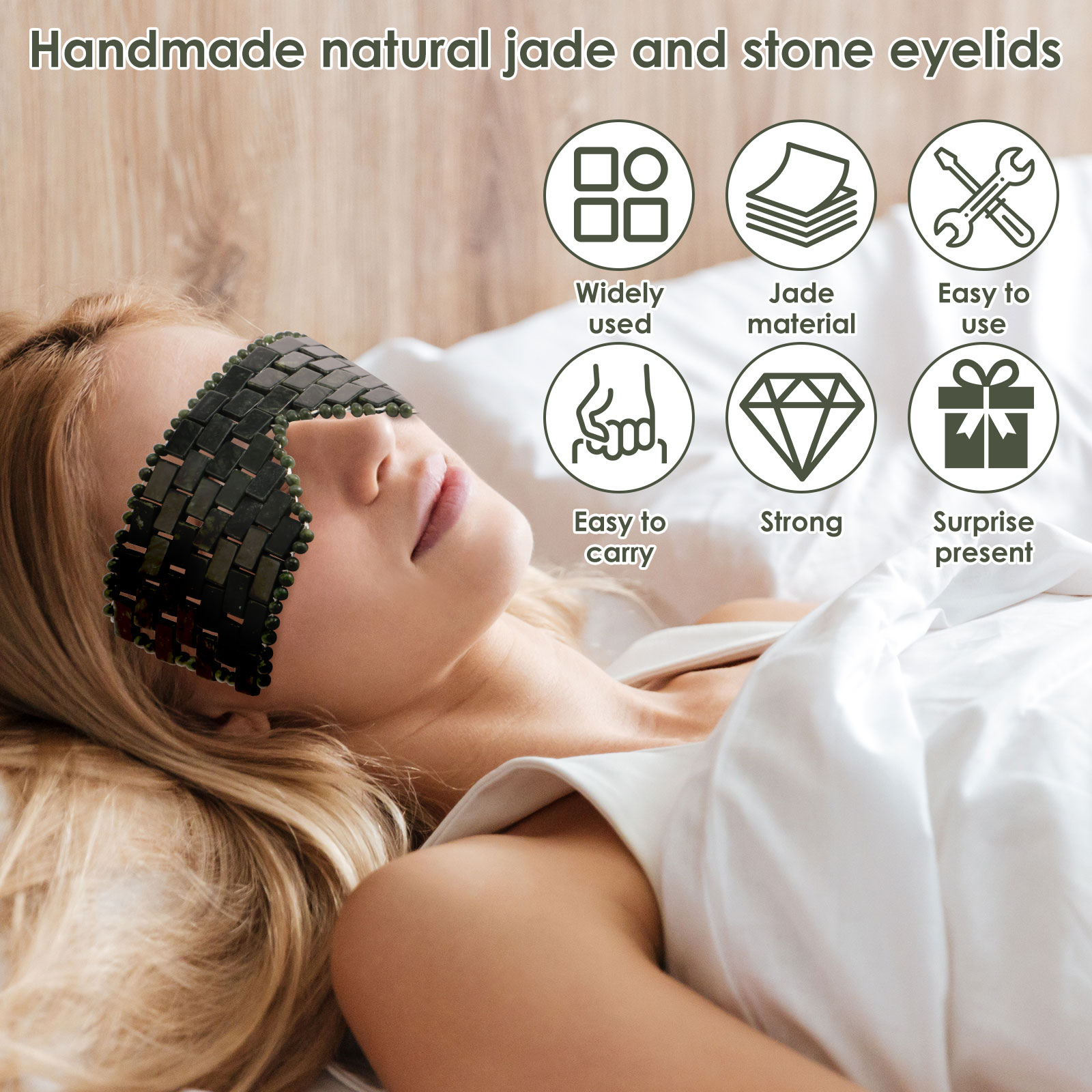 Jade Eye Mask Portable Jade St - Spa Y Wellness recensie en prijs